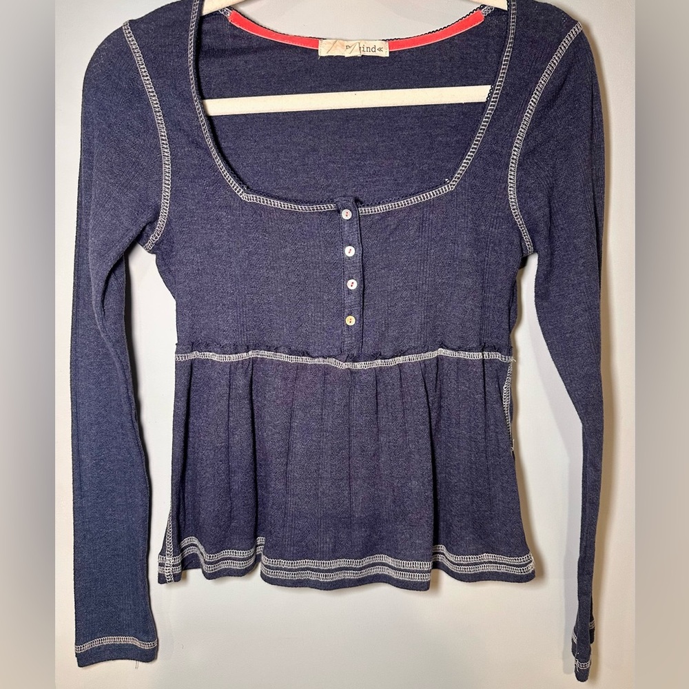 Babydoll Henley Top
